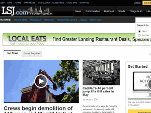 Lansing State Journal - home page