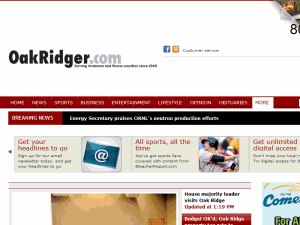 The Oak Ridger - home page