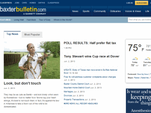The Baxter Bulletin - home page