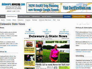 Delaware State News - home page