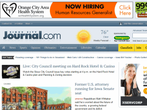Sioux City Journal - home page