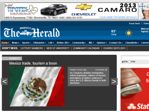 The Brownsville Herald - home page
