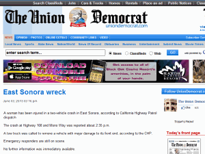 The Union Democrat - home page