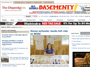 The Dispatch - home page