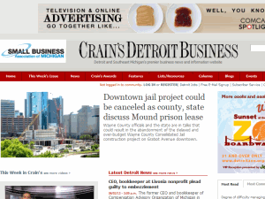 Crain's Detroit Business - home page