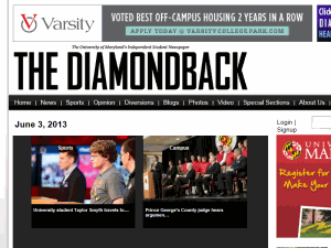 The Diamondback - home page
