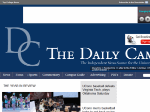 The Daily Campus - home page