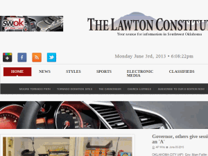 The Lawton Constitution - home page