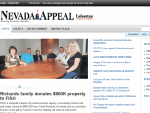 Nevada Appeal - home page