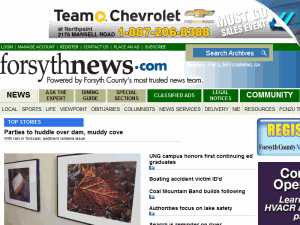 Forsyth County News - home page