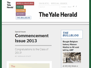 The Yale Herald - home page