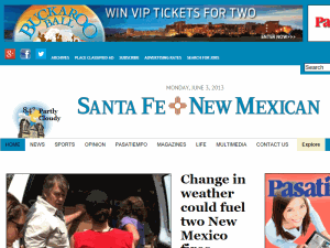 The Santa Fe New Mexican - home page