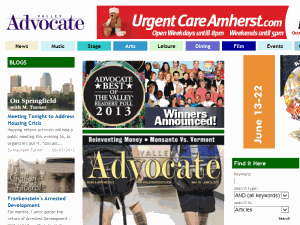 Valley Advocate - home page