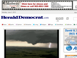 Herald Democrat - home page