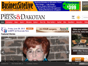 Yankton Daily Press & Dakotan - home page