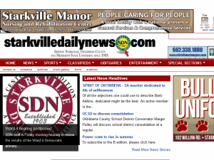 Starkville Daily News - home page