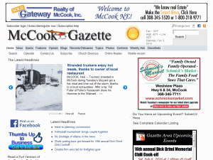 McCook Daily Gazette - home page
