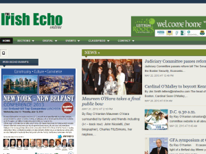 The Irish Echo - home page