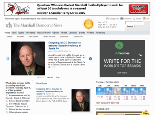 The Marshall Democrat-News - home page