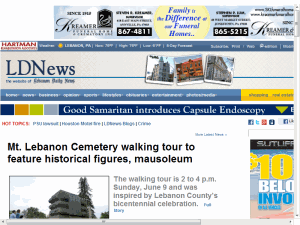 Lebanon Daily News - home page