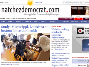 The Natchez Democrat - home page