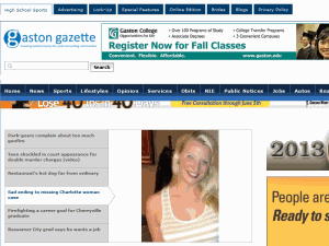 The Gaston Gazette - home page