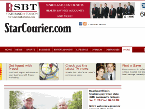 Star Courier - home page