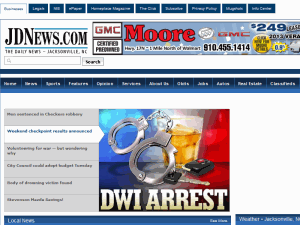 The Daily News of Jacksonville - home page