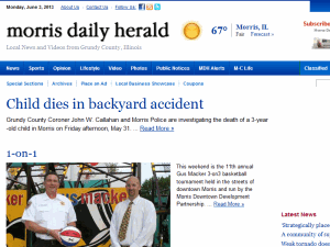 Morris Daily Herald - home page