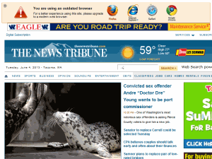 The News Tribune - home page