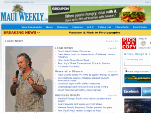 Haleakala Times - home page