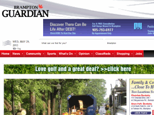 The Brampton Guardian - home page