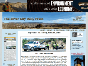 Silver City Daily Press - home page