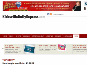 Kirksville Daily Express - home page