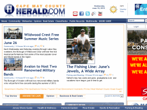 Cape May County Herald - home page