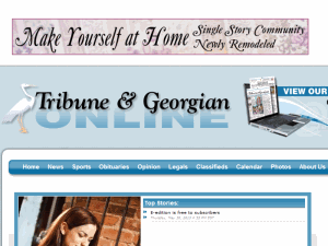 Tribune & Georgian - home page