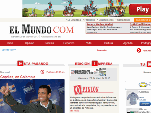 El Mundo - home page