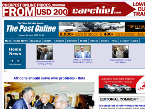 The Post - home page