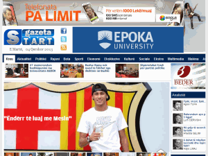 Gazeta Start - home page