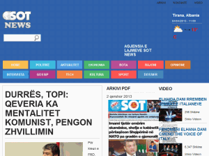 Gazeta Sot - home page