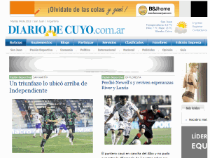 Diário de Cuyo - home page