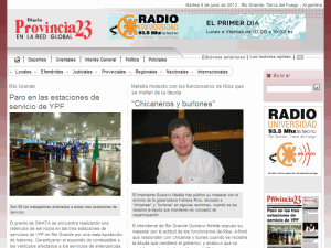 Provincia 23 - home page