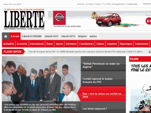 Liberté - home page