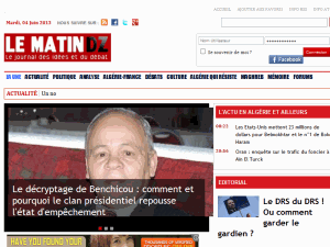 Le Matin - home page