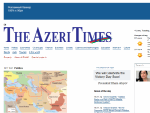The Azeri Times - home page