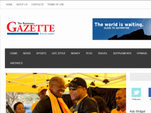 Botswana Gazette - home page