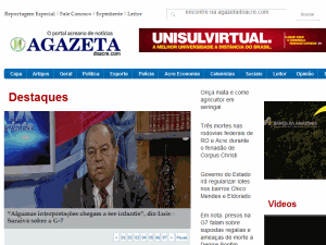 A Gazeta - home page