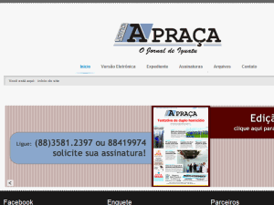 Jornal A Praça - home page