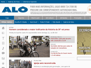Jornal Alô Brasília - home page