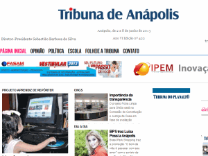 Tribuna de Anápolis - home page